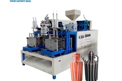 Plastic HDPE double station extrusion blow molding machine