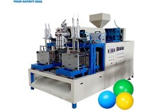 High speed automatic plastic sea ball blow molding machine price