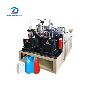 Fully automatic plastic jerry can blow molding machine