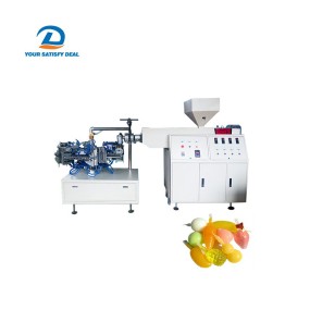 Automatic Rotary Plastic Jelly Soft Tube LDPE Ice Lolly Tube Blowing Machine