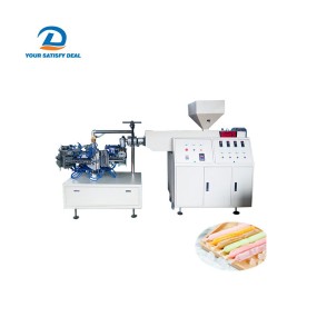 Rotary tube extrusion blow molding machine