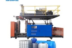 Extrusion plastic bottle manufacturing process